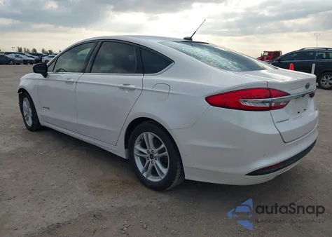 2018 Ford Fusion Hybrid Se из США, поврежденный, VIN 3FA6P0LU3JR274417